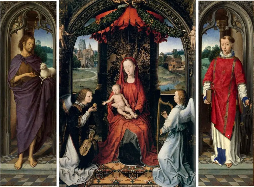 Pagagnotti Triptych, by Hans Memling