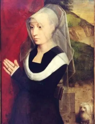 Portret de donatoare, by Hans Memling