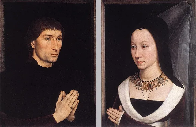 Tommaso di Folco Portinari (1428–1501); Maria Portinari (Maria Maddalena Baroncelli, born 1456)