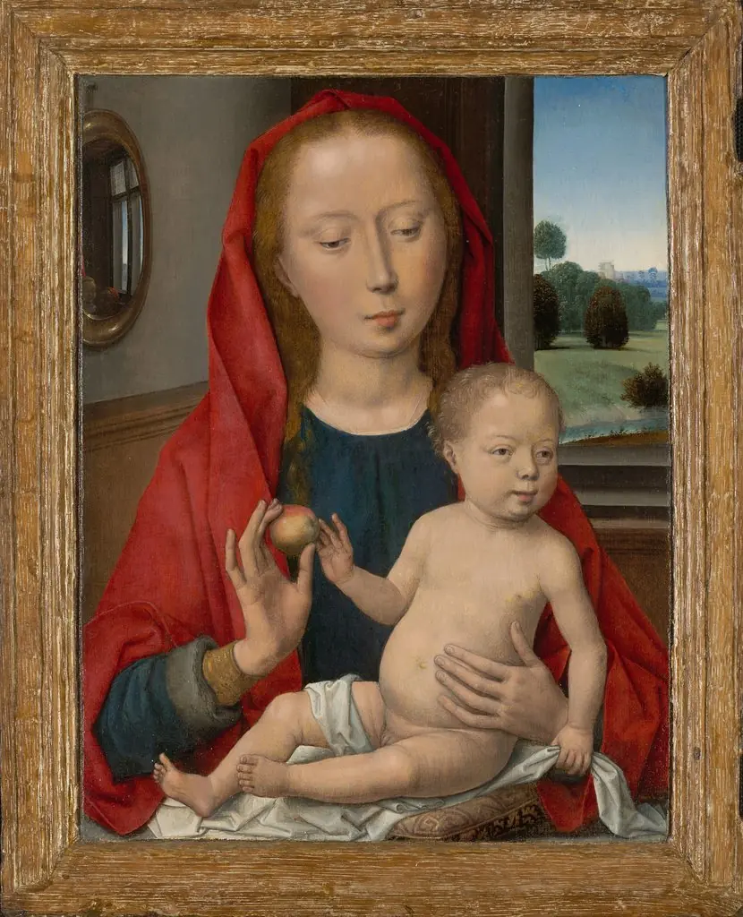 Virgin and Child, by Hans Memling