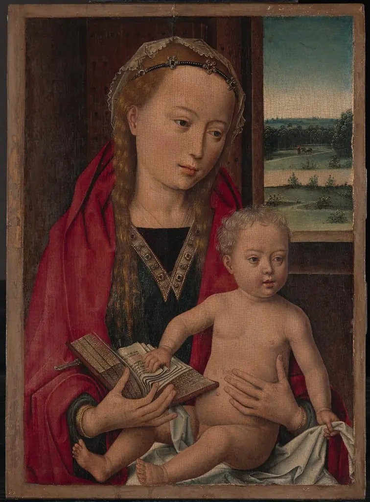 Virgin and Child, by Hans Memling