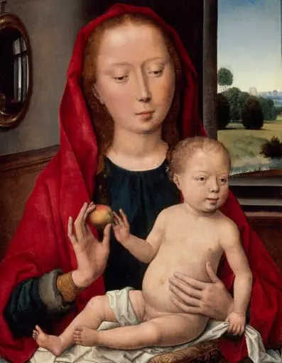 Virgin and Child, by Hans Memling