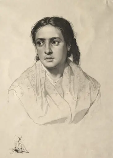 Head of a Girl, by Hans Meyer