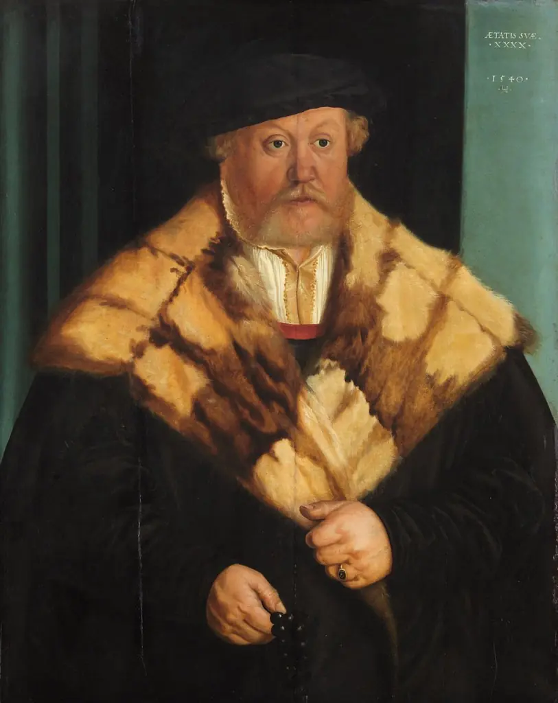 Hanns Mädl, by Hans Muelich