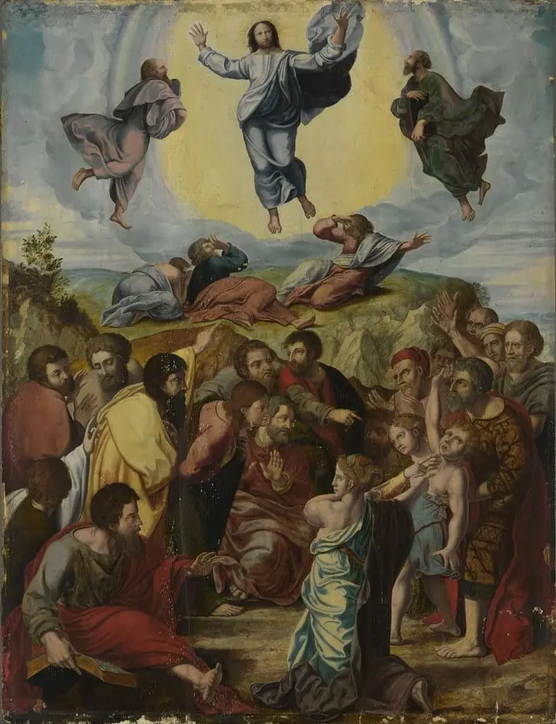 Transfiguration Christ, by Hans Muelich