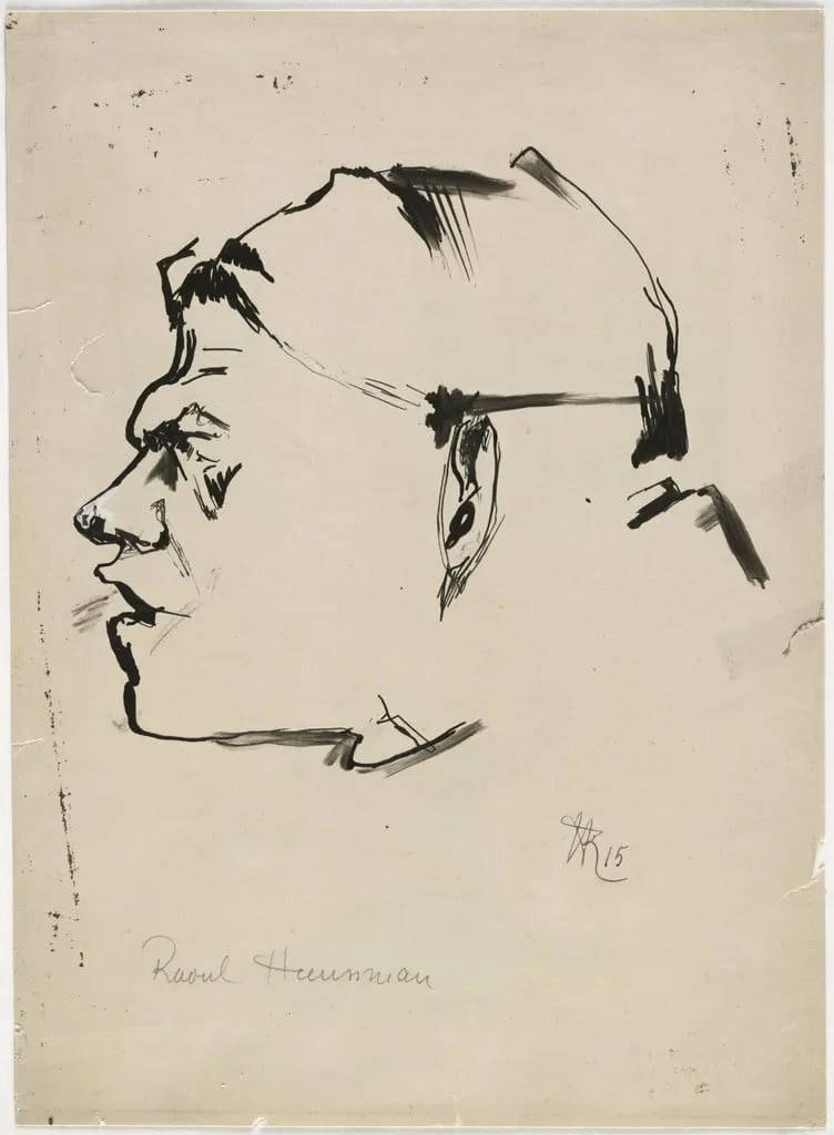 Untitled, by Hans Richter, ink, 1915