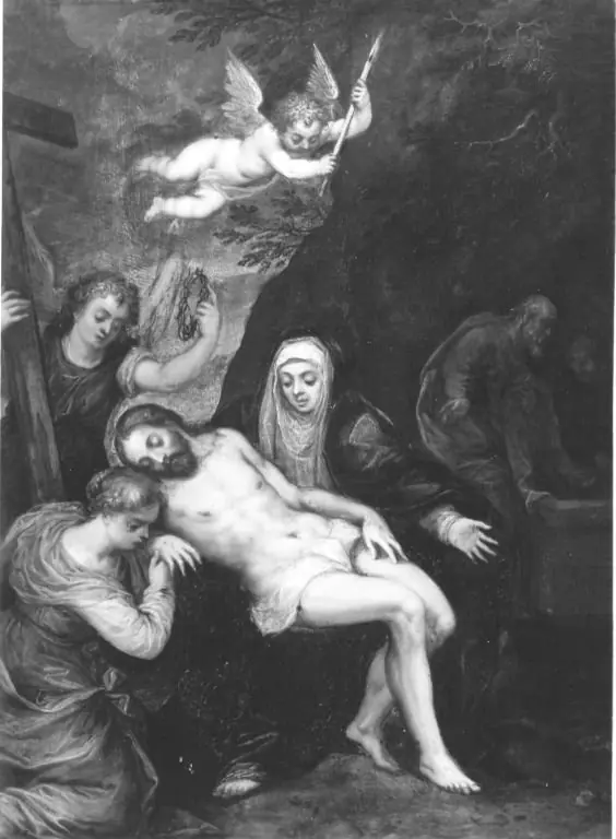 Beweinung Christi (zugeschrieben), by Hans Rottenhammer