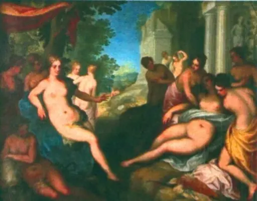 Diana și Callisto, by Hans Rottenhammer