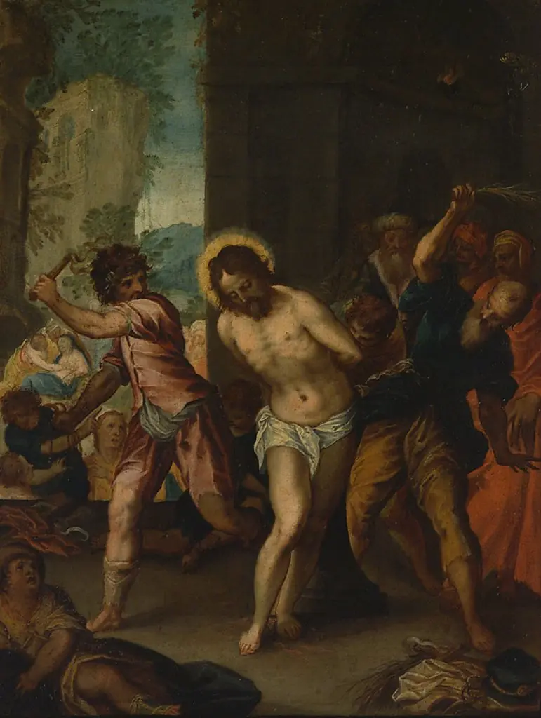 Flagellation of Christ, by Hans Rottenhammer