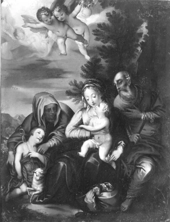Heilige Familie, by Hans Rottenhammer, unspecified, 1598