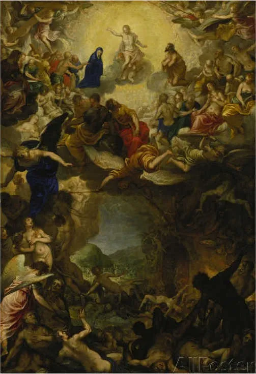 The Last Judgement, by Hans Rottenhammer, unspecified, 1600