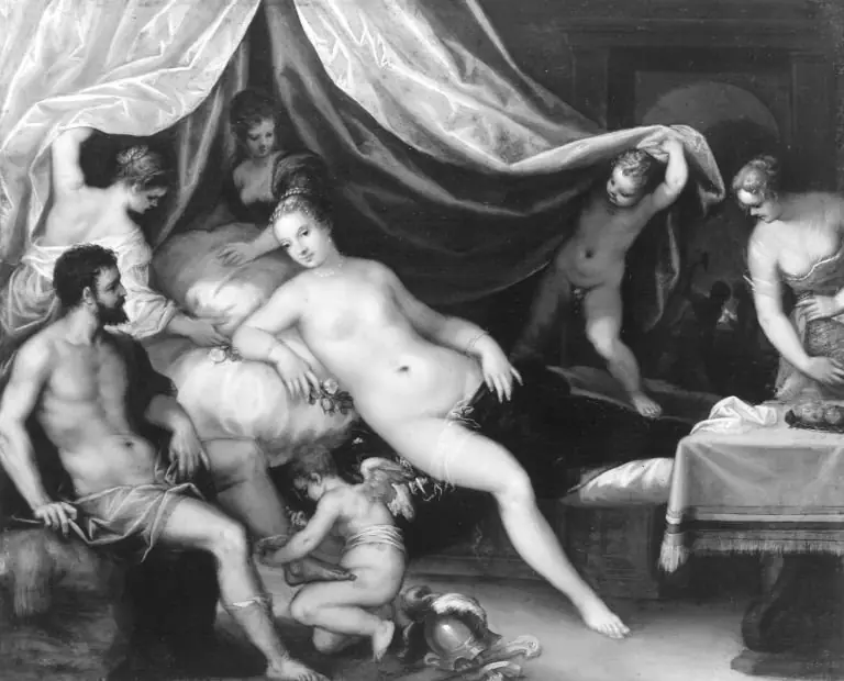 Venus, Mars und Vulkan, by Hans Rottenhammer, 1605