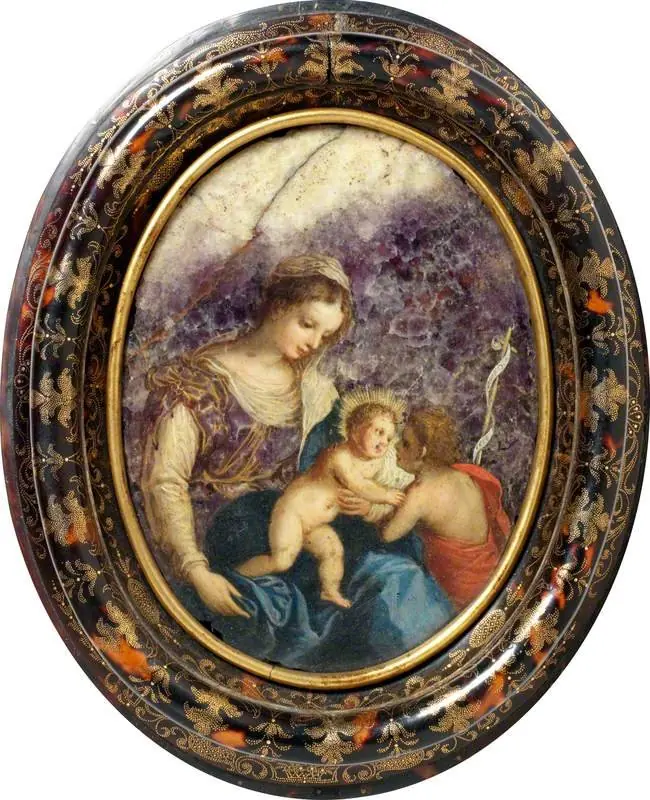 Virgin and Child with Saint John, by Hans Rottenhammer