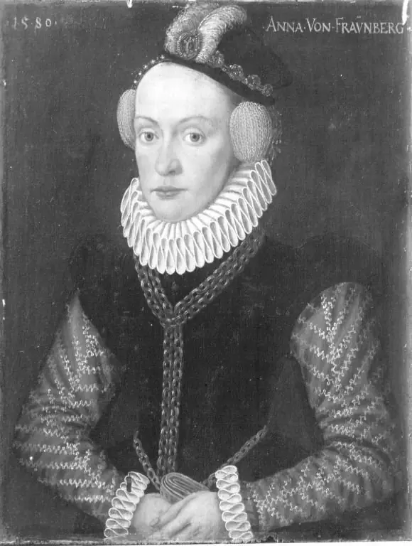 Bildnis der Anna von Frauenberg, by Hans Schöpfer