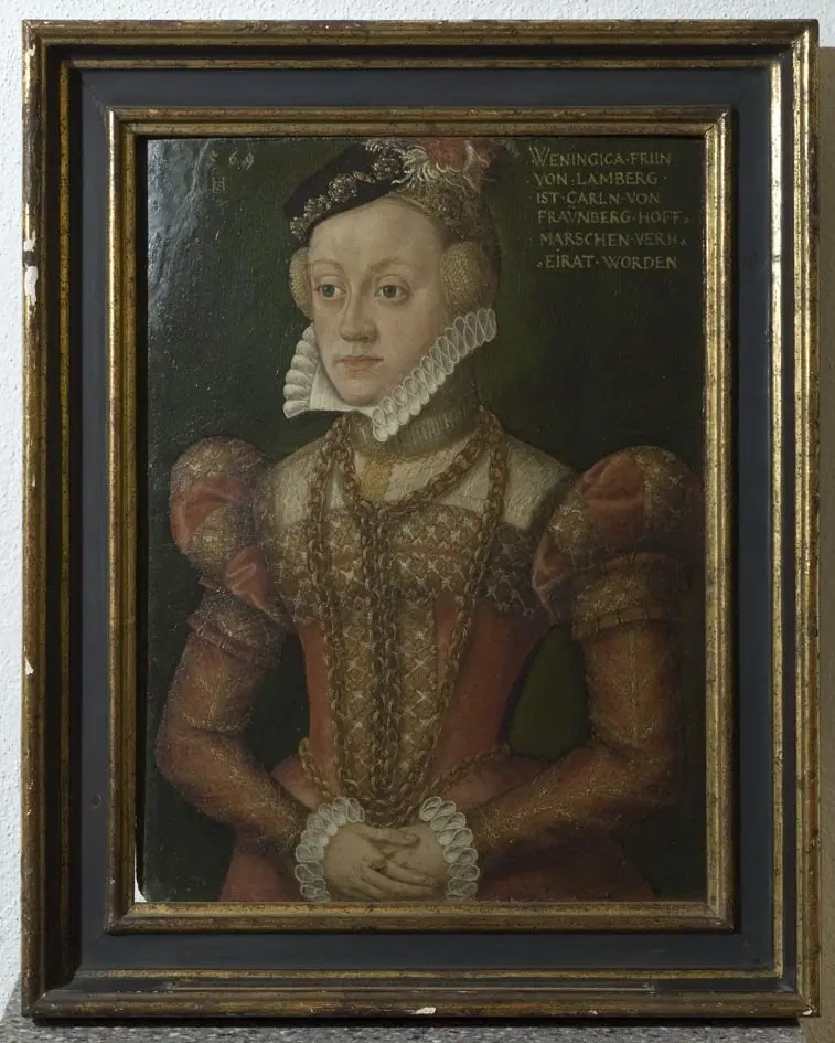 Bildnis der Benigna von Lamberg, by Hans Schöpfer