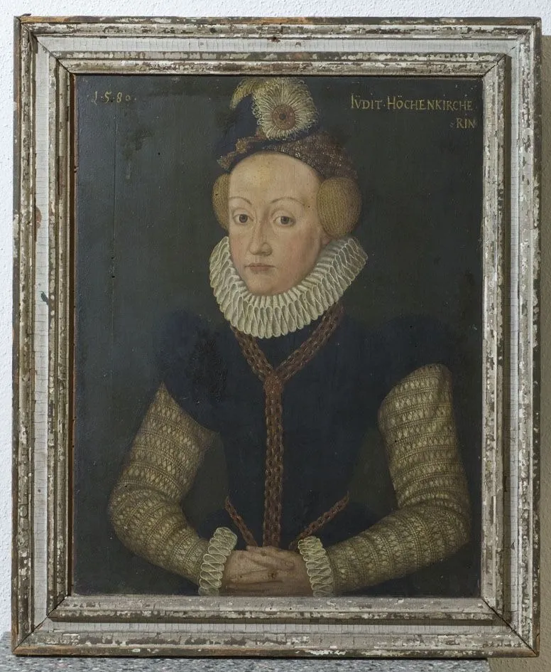 Bildnis der Judith Höchenkirchen, by Hans Schöpfer, unspecified, 1590