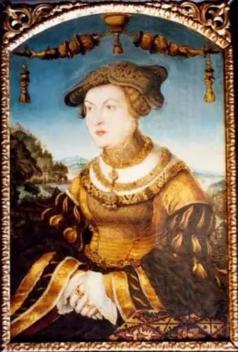 Ducesa Jacoba de Baden (1507-1580), by Hans Schwab von Wertinger