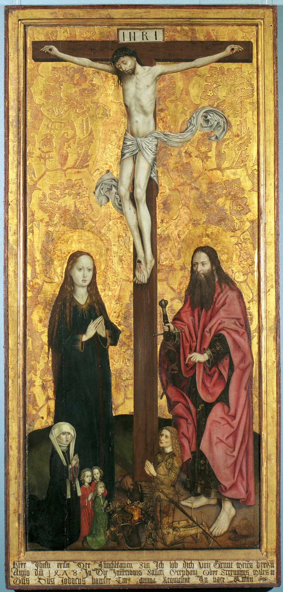 Epitaph des Jodok Hauser, by Hans Siebenbürger, unspecified, 1490