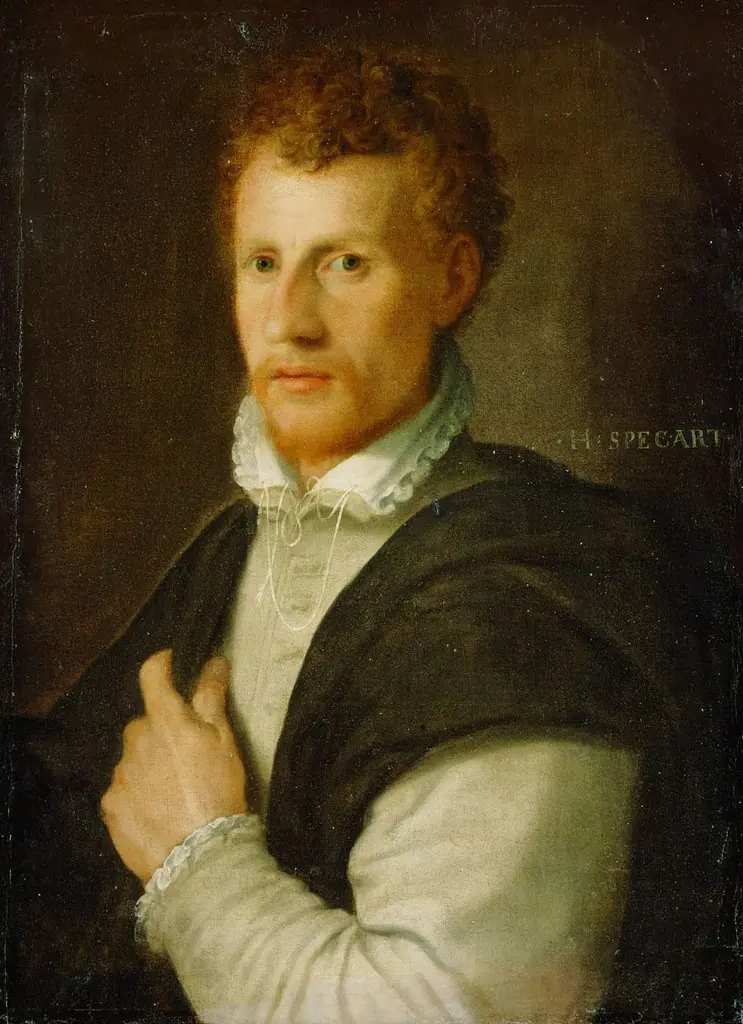 Portrait of Cornelis Cort, by Hans Speckaert