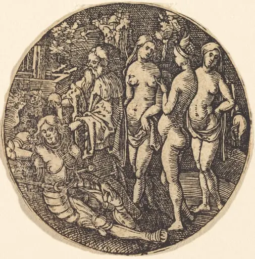 Judgment of Paris, by Hans Springinklee