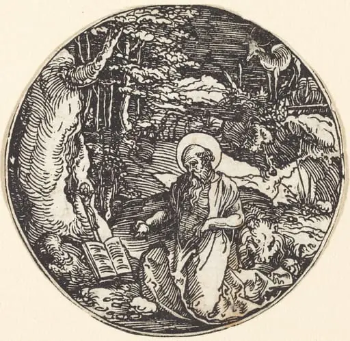 Saint Jerome in Penitence, by Hans Springinklee