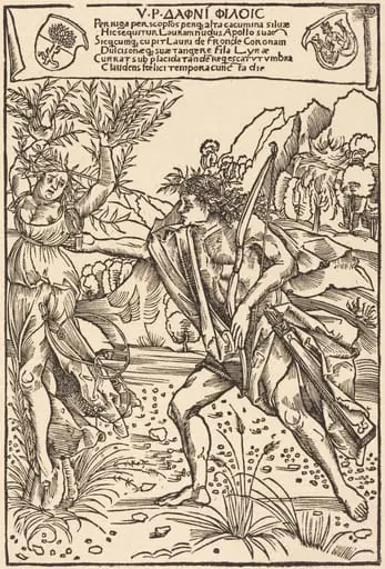 Apollo and Daphne, by Hans Süss von Kulmbach