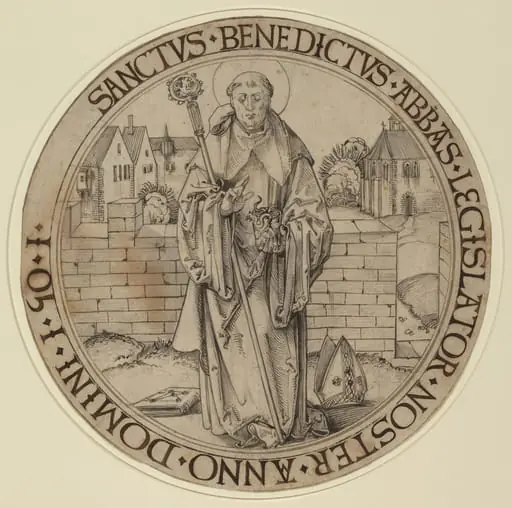 Saint Benedict, by Hans Süss von Kulmbach