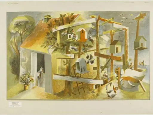Fisherman's Hut, by Hans Tisdall