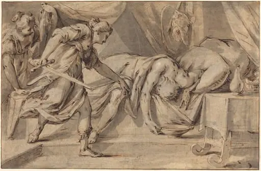 Judith and Holofernes, by Hans von Aachen