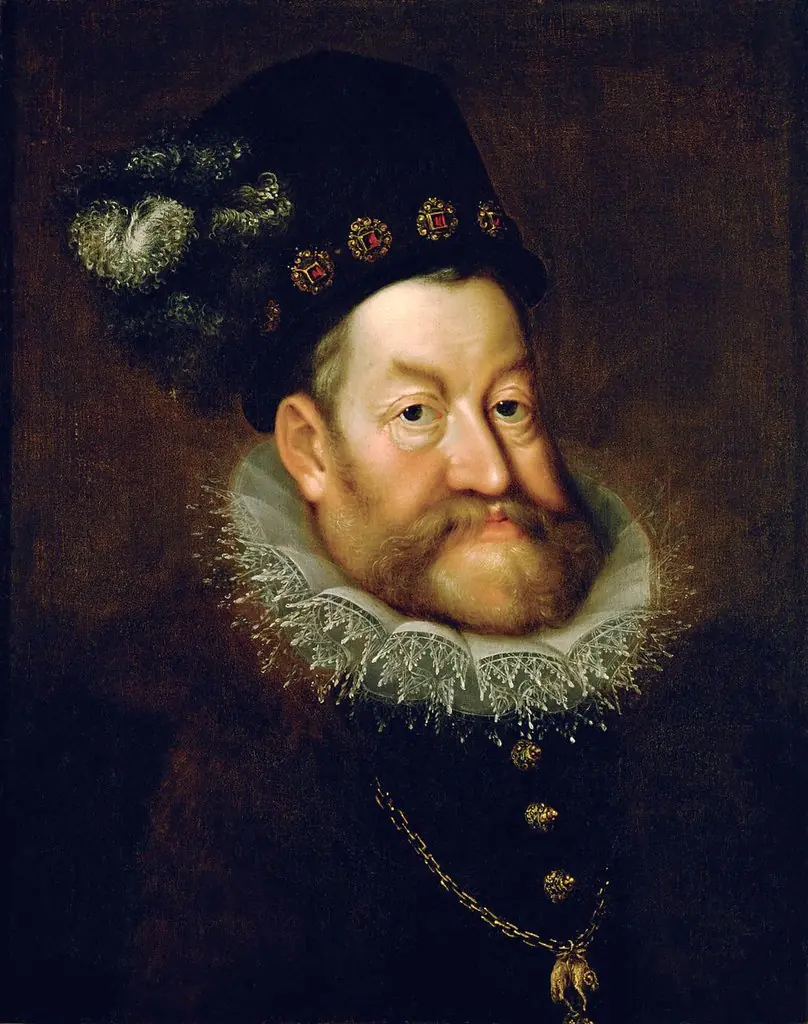 Portrait of Emperor Rudolf II, by Hans von Aachen