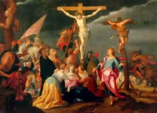 Răstignirea lui Iisus, by Hans von Aachen