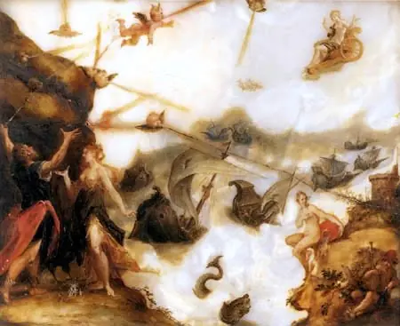 The Unleashing of the winds, by Hans von Aachen