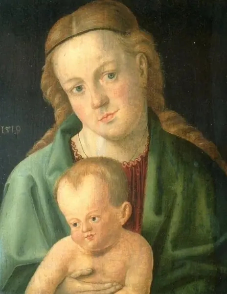 Madonna and Child, by Hans von Kulmbach