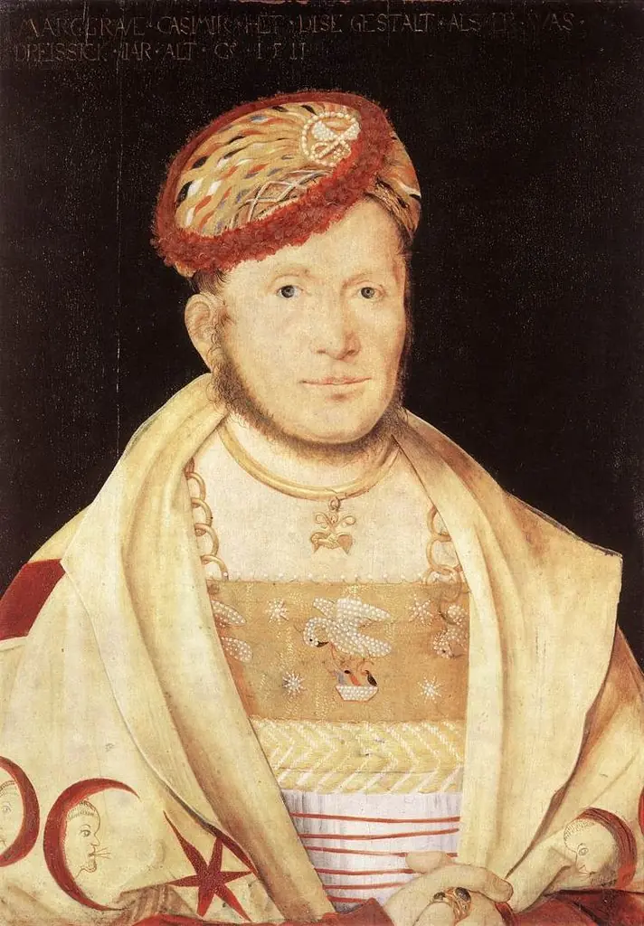 Portrait of the Margrave Casimir of Brandenburg-Kulmbach, by Hans von Kulmbach