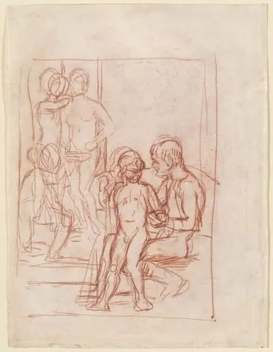 The Golden Age I, by Hans von Marées