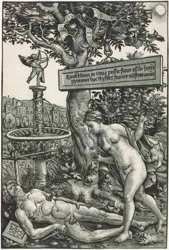 Pyramus and Thisbe, by Hans Wechtlin