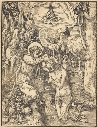 Baptism in Jordan, by Hans Wechtlin I