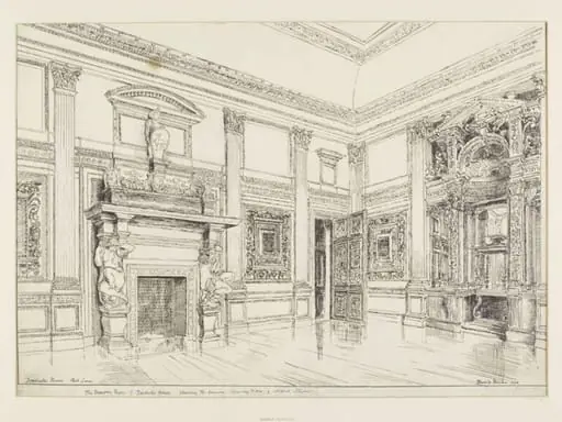 The Drawing Room, Dorchester House, by Hanslip Fletcher