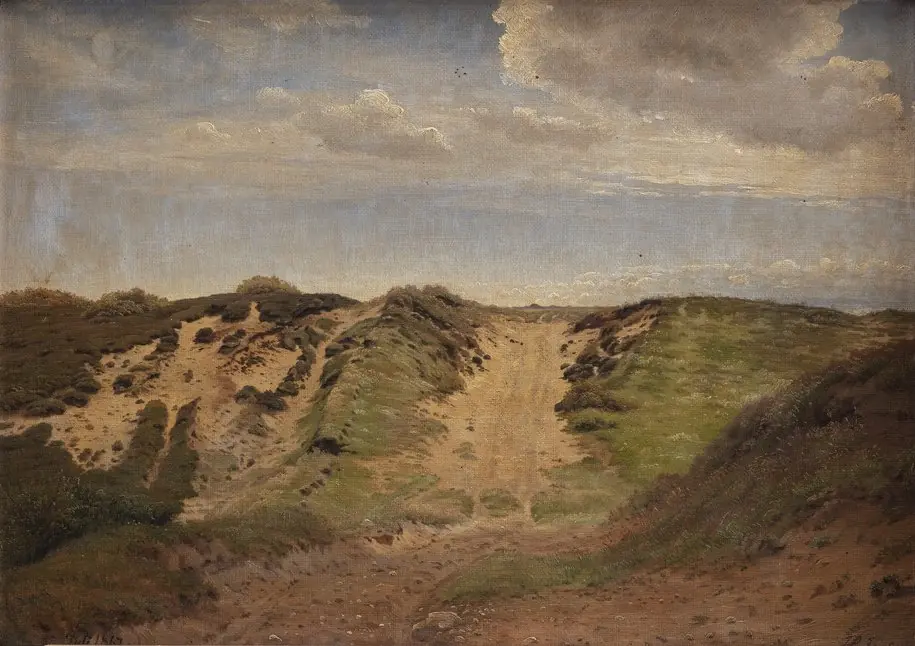 Hedevej ved Hadsund, by Harald Foss