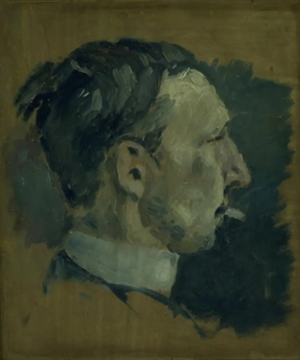 The Painter Karl Isakson, by Harald Giersing, unspecified, 1910