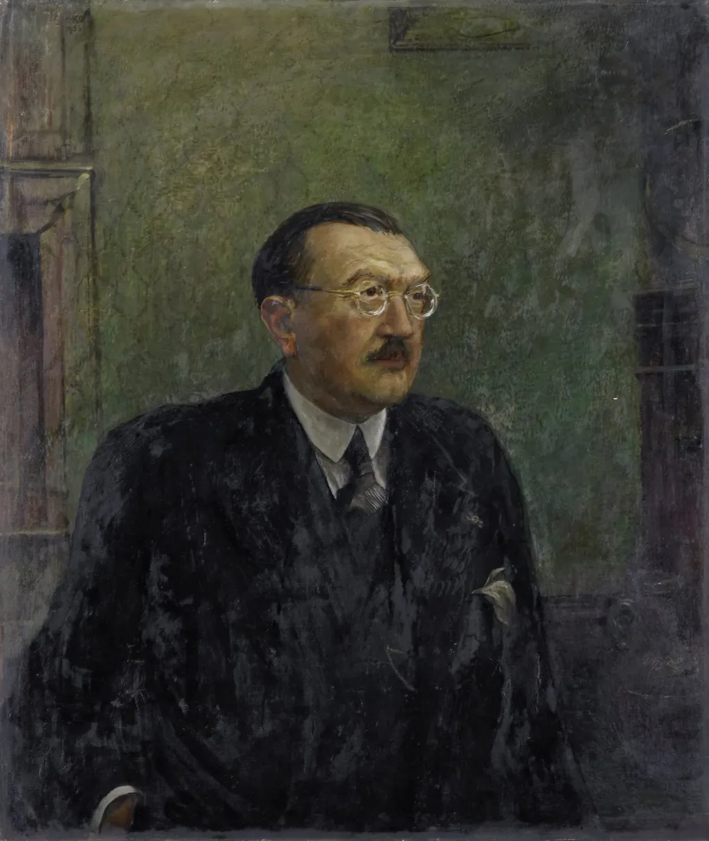 Frederik Schmidt-Degener (1881-1941), Director-General of the Rijksmuseum, Amsterdam (1922-41), by Harm Kamerlingh Onnes, unspecified, 1936