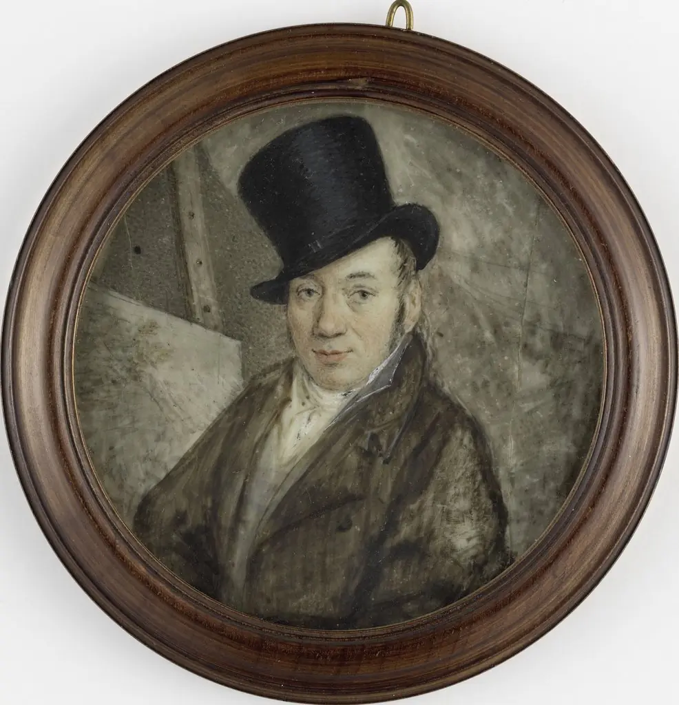 Self-portrait, by Harmanus Fock