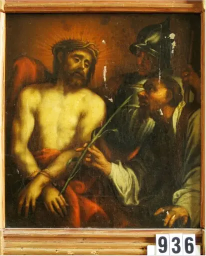 Batjocorirea lui Christos, by Harmensz van Rijn Rembrandt