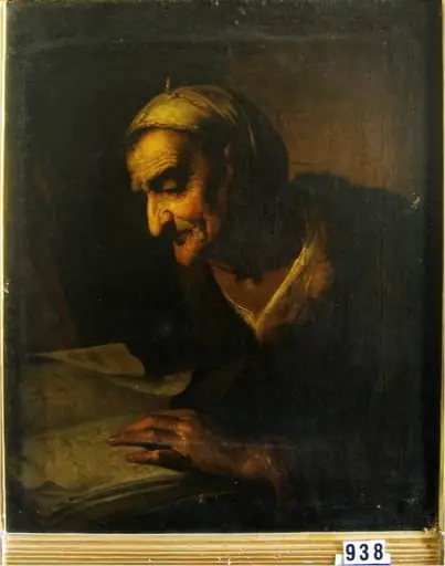 Femeie în vârstă citind, by Harmensz van Ryn Rembrandt