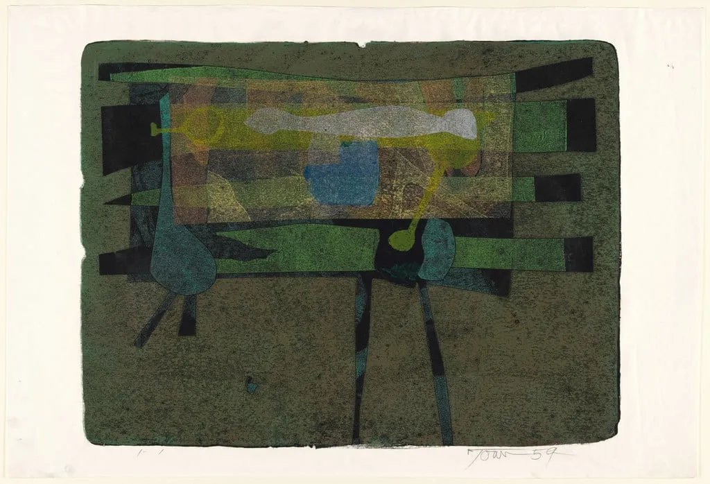 Untitled, by Harold Barling Town, 1959