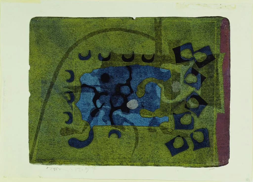 Untitled, by Harold Barling Town, 1957