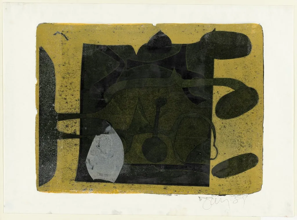 Untitled, by Harold Barling Town, 1958