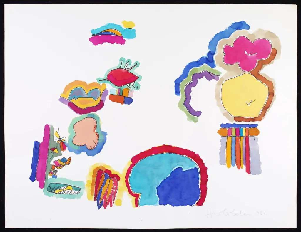 Amsterdam Suite, by Harold Cohen, 1977