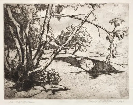 The Old Willow, by Harold G. Griffith