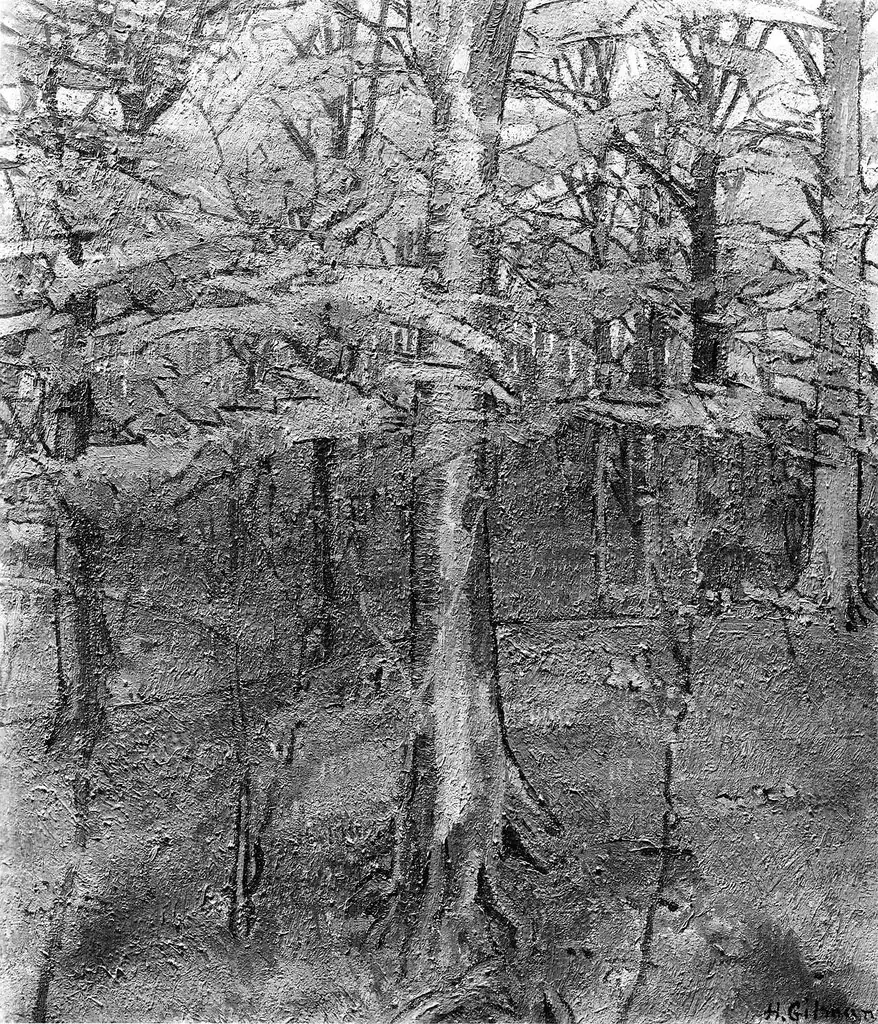 Beech Wood, by Harold Gilman